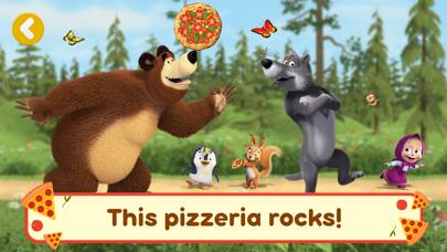 Masha and The Bear: Pizzeria! Captura de pantalla de la aplicación #6