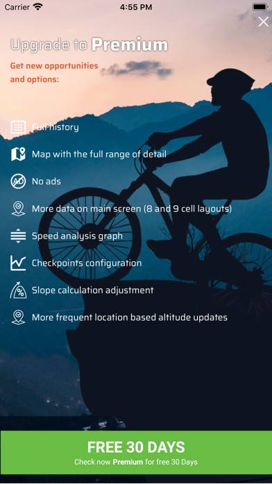 Bike Tracker Cycling Computer Скриншот приложения #4