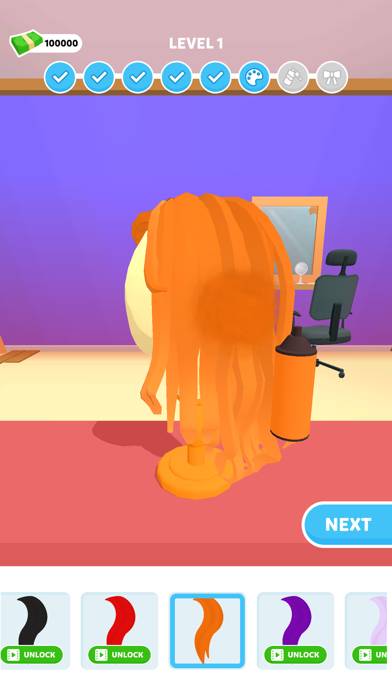 Wig Master Capture d'écran de l'application #2