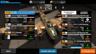 Wings of Heroes: plane games App skärmdump #6