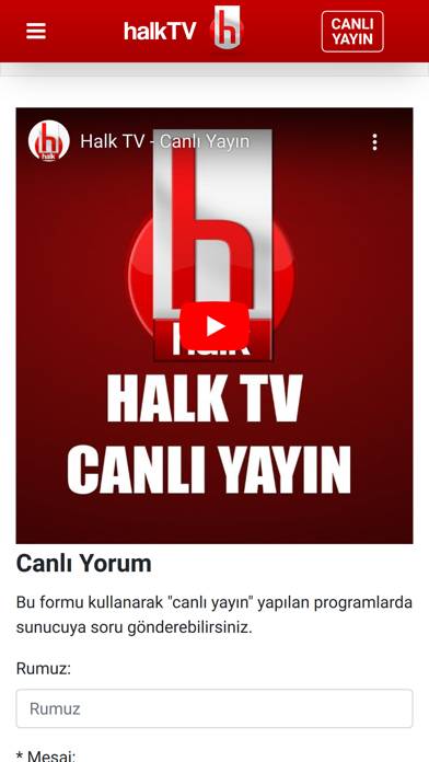 Halk TV App screenshot #4