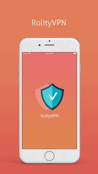 Rolity VPN App screenshot #1