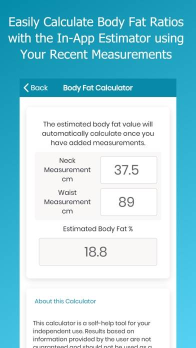 Body Measurement Schermata dell'app #5