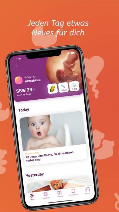 Babelli Schwangerschafts-App App-Screenshot #3
