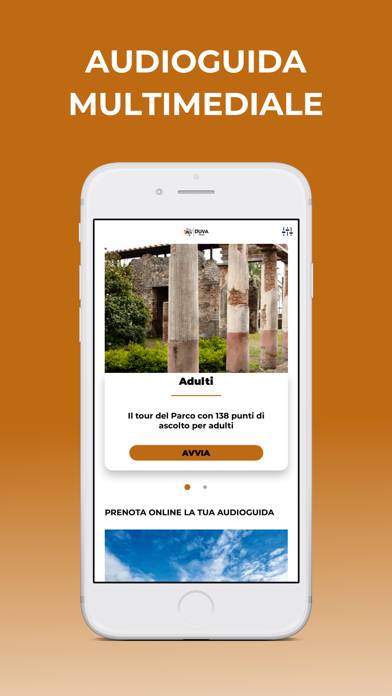 Pompei audioguida Schermata dell'app #3