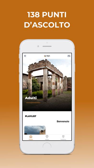 Pompei audioguida Schermata dell'app #4