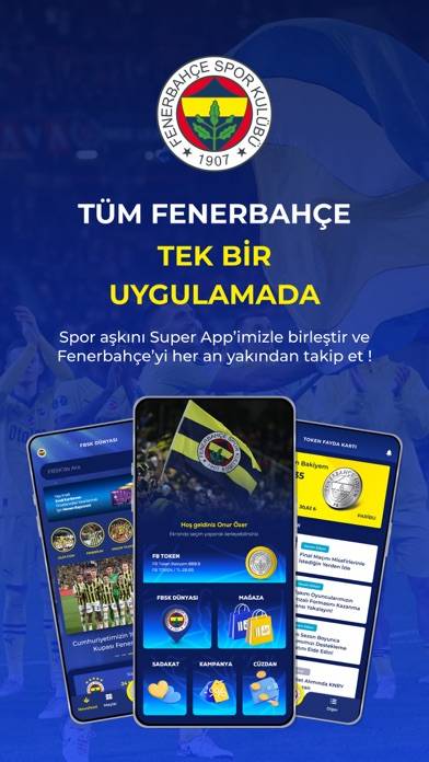 Fenerbahçe SK Uygulama ekran görüntüsü #1