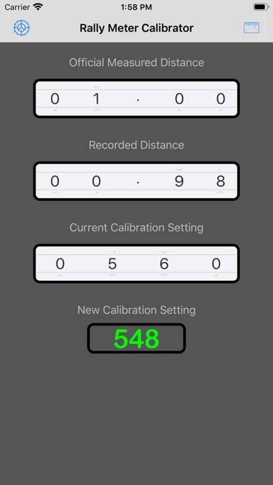 RallyMeter Calibrator Capture d'écran de l'application #2