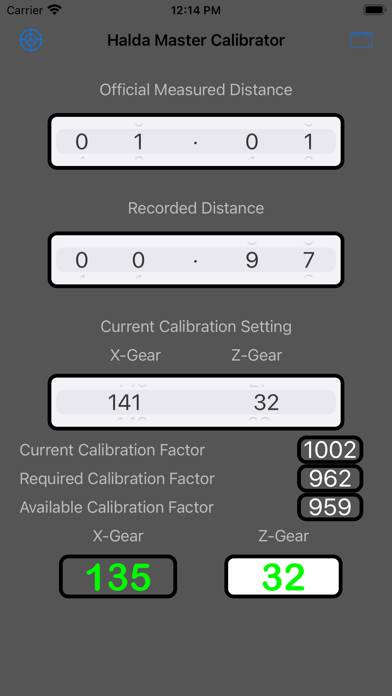 RallyMeter Calibrator App screenshot #4