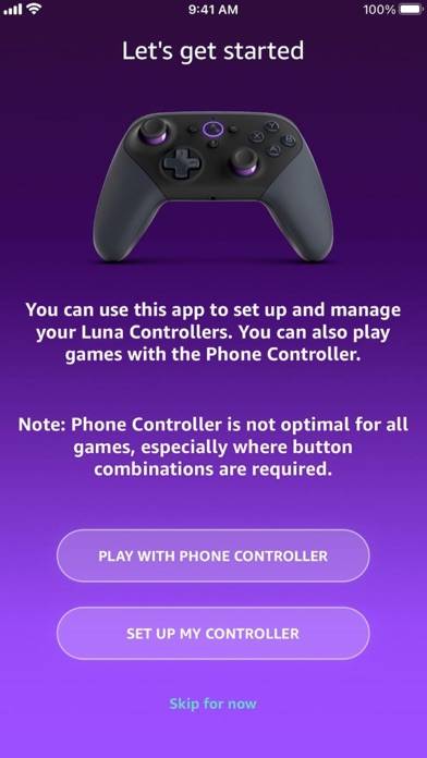 Luna Controller App screenshot #2
