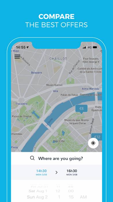 Onepark, Book a parking space! Captura de pantalla de la aplicación #3
