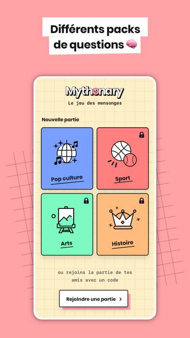 Mythonary capture d'écran du jeu