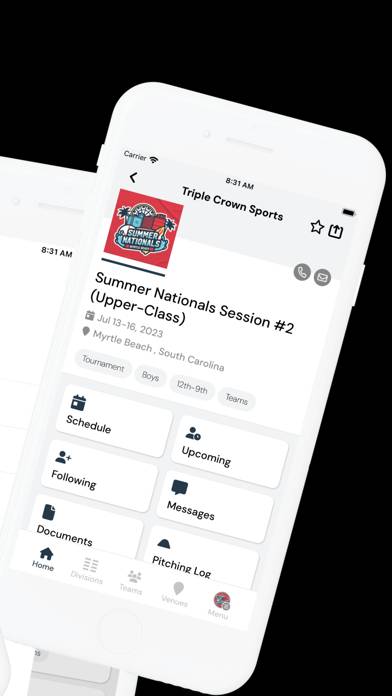 Triple Crown Sports App screenshot