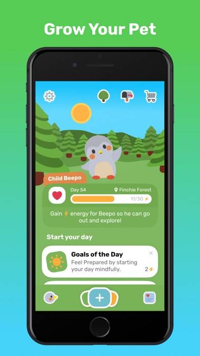 Finch: Self Care Pet App-Screenshot #3