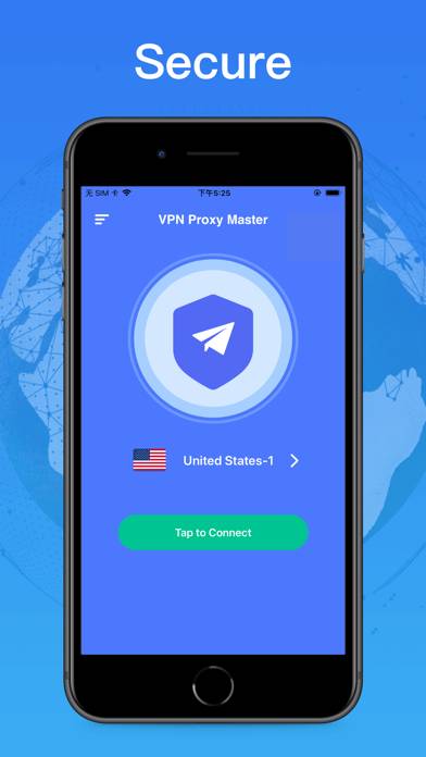 VPN Turbo Master-Unlimit Socks Capture d'écran de l'application #1