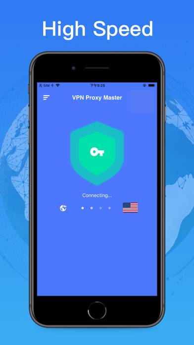 VPN Turbo Master-Unlimit Socks Capture d'écran de l'application #3