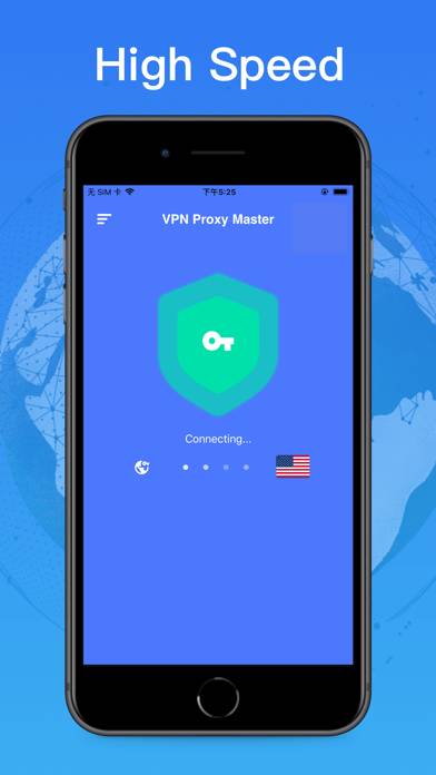 VPN Turbo Master-Unlimit Socks Bildschirmfoto #3