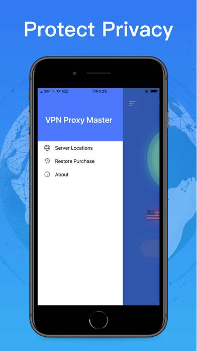 VPN Turbo Master-Unlimit Socks Capture d'écran de l'application #4