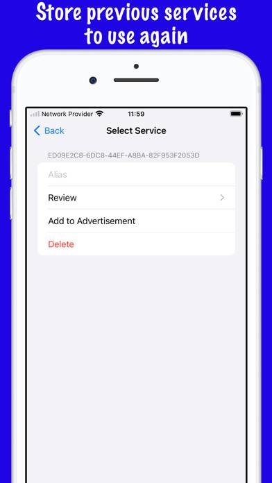 Bluetooth Sleuth App-Screenshot