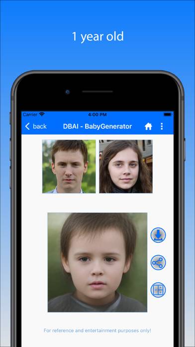 BabyGenerator Guess baby face Uygulama ekran görüntüsü #1