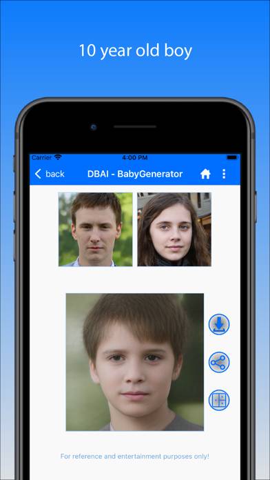 BabyGenerator Guess baby face Captura de pantalla de la aplicación #2
