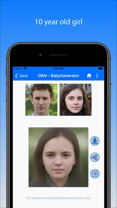 BabyGenerator Guess baby face Captura de pantalla de la aplicación #3