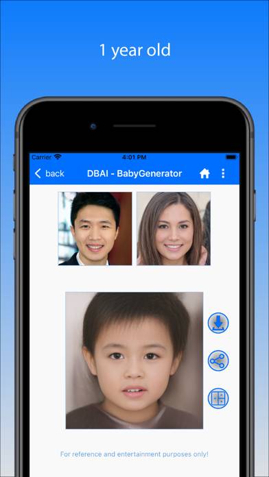 BabyGenerator Guess baby face Captura de pantalla de la aplicación #6