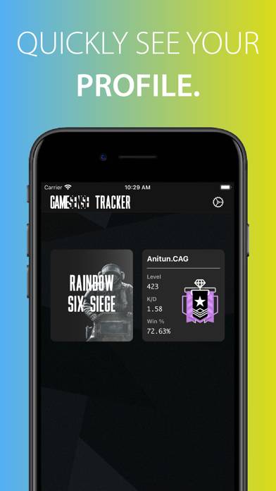 GameSense Tracker Schermata dell'app #6