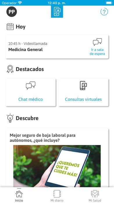 Conecta Salud captura de pantalla