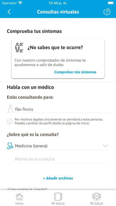 Conecta Salud Captura de pantalla de la aplicación #2