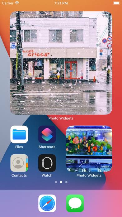 Photo Widgets Captura de pantalla de la aplicación #2