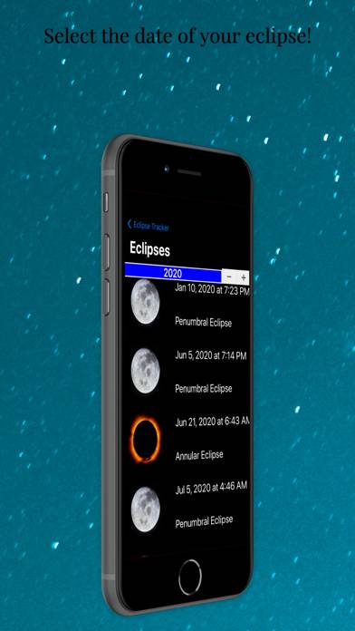 Eclipse Planner Schermata dell'app #2