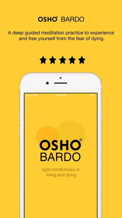 OSHO Bardo App skärmdump #1