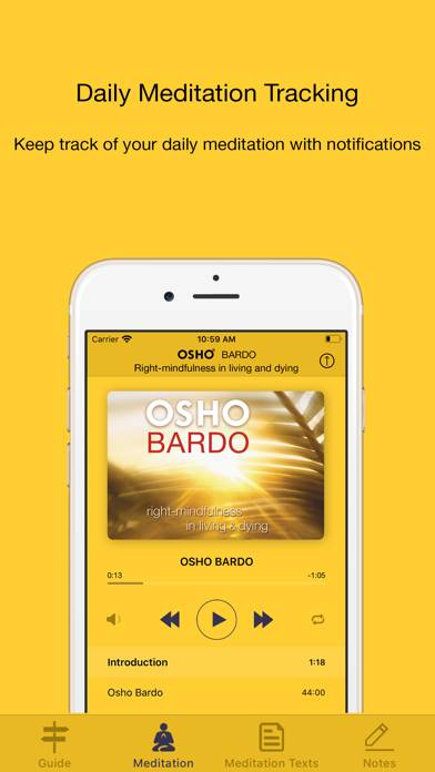 OSHO Bardo App skärmdump #2