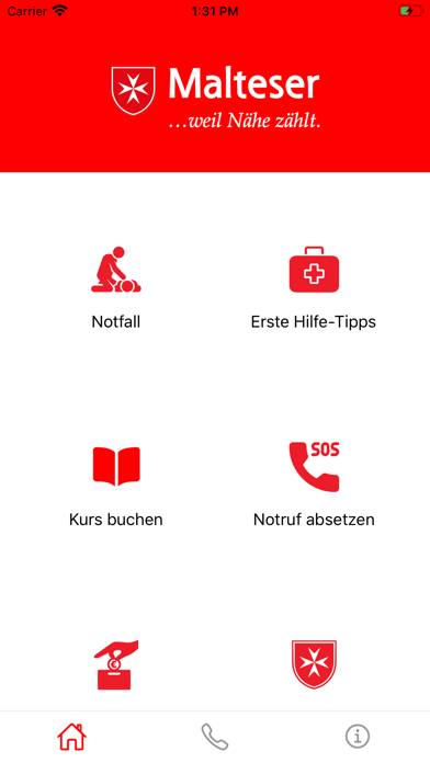 Malteser Erste Hilfe App-Screenshot #1
