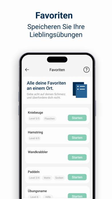 ECovery: Rücken, Hüfte & Knie App-Screenshot #4