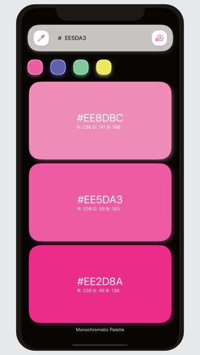Kulur Color Palettes generator App screenshot #3
