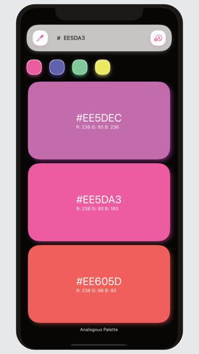 Kulur Color Palettes generator App screenshot #4