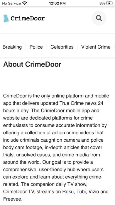CrimeDoor App screenshot #5