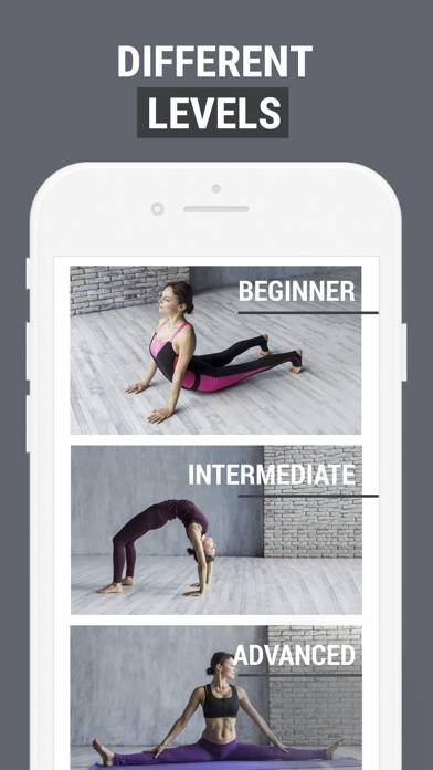 Stretching and splits training Скриншот приложения #2