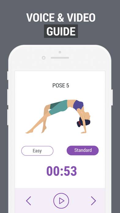 Stretching and splits training Скриншот приложения #4