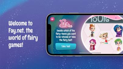 FayNet. Home of fairy-teens Скриншот приложения #1