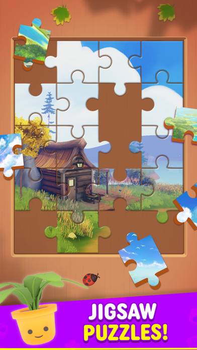 Tile Garden: Relaxing Puzzle Captura de pantalla de la aplicación #3