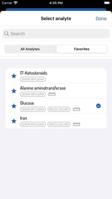 LabUnit App screenshot