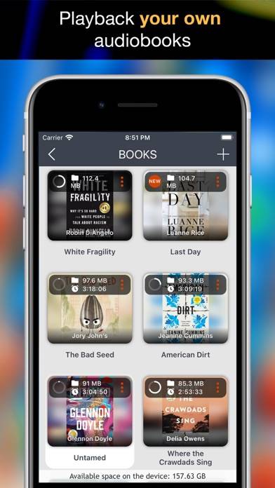 ListenBook Pro: book player Captura de pantalla de la aplicación #2
