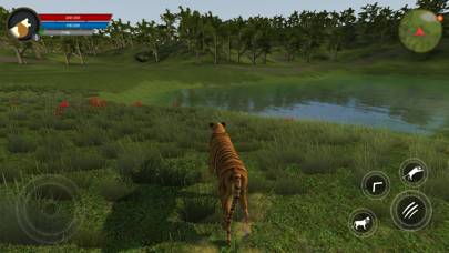 Asian Tiger Survival Simulator Скриншот приложения #1