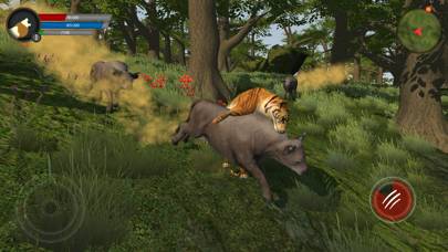Asian Tiger Survival Simulator Captura de pantalla de la aplicación #2
