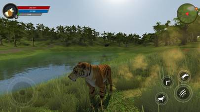 Asian Tiger Survival Simulator Captura de pantalla de la aplicación #5