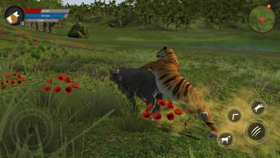 Asian Tiger Survival Simulator Captura de pantalla de la aplicación #6