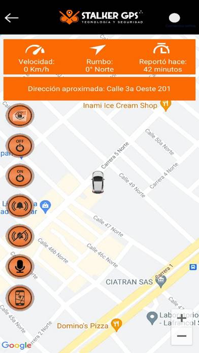 Stalker GPS Schermata dell'app #3